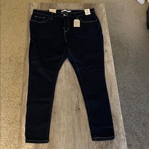 Levi's Women's Skinny Jeans - Dark Blue